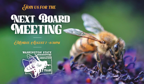 WASBA Board Meeting Washington State Beekeepers Board of Directors